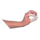 Fingerbeskyttelsesh&aelig;tte str L latex product photo