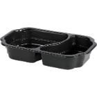 Tray 2-compartment 215x148x47 mm HMR PP Black product photo