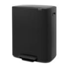 Pedal bin Brabantia BO 2x30 liters Matt Black product photo