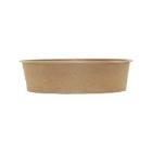 Salatsk&aring;l rund 900 ml &Oslash;185 mm H50 mm kraft/PE-belagt Brun product photo