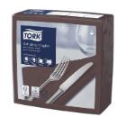 Napkin Tork 39x39 cm 3-layer Brown product photo
