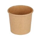 Dressing cup 30 ml 1 oz &Oslash;44 x 40 mm kraft paper/PE Brown product photo