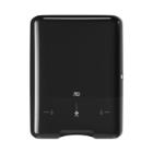 Dispenser Towel Sheet Tork Singlefold/C-fold H3 Large Plastic Black product photo