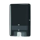 Dispenser Towel Sheet Tork Xpress Multifold H2 Large Plastic Black product photo