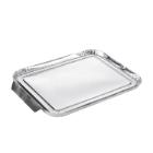 Aluminum lid preformed 229x180 mm for aluminum trays 1/2/3 compartments product photo