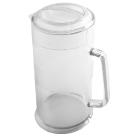 Serving jug with lid Cambro 1.9 liters &Oslash;17 x H 24.8 cm polycarbonate Clear product photo