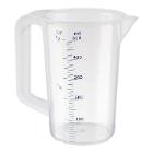 M&aring;lekande 0,5 liter med hank &Oslash;90xH140 mm Polypropylen product photo