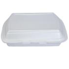Thermal tray 3-compartment 247x198x75 mm Hinged lid XPS White HP 4/3 TT product photo