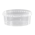 Plastb&aelig;ger 400 ml &Oslash;122 mm Rund PP Klar product photo