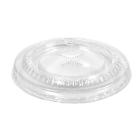 Plastl&aring;g &Oslash;93 mm Flad med kryds Transparent til kolddriksb&aelig;ger Breeze product photo