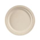 Tallerken rund 22 cm Bagasse FF natur brun product photo