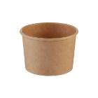Cup round 150 ml 5 oz Delicup &Oslash;90 x 48 mm kraft paper/PE Brown product photo