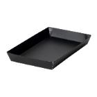 Sushiboks L220xB135xH25mm stor Pap/PP Sort/Hvid product photo