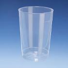 Plastic cup 20 cl &Oslash;67 mm H98 mm reusable PP semi transparent product photo