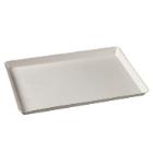 Bakke platte 271x185x20 mm stor Kanopee bagasse af sukkerr&oslash;r Hvid product photo