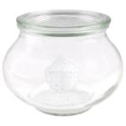Patentglas Weck Schmuck 1062ml &Oslash;14.4xH11cm med l&aring;g Glas product photo