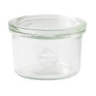 Patent glass Weck 200ml &Oslash;8.8x5.6cm without lid Glass product photo