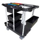 Cleaning trolley Nordic Recycle trolley 2.0 Size M open model product photo