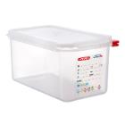 Container Araven airtight L32.5xW17.6xH15cm 1/3GN 6ltr polypropylene lid clear product photo