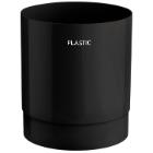 Waste bin for sorting Plastic Black product photo