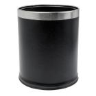 Double sided waste bin for room Black product photo