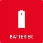 Piktogram BATTERIER 12x12 cm product photo