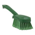 Vaskeb&oslash;rste Vikan bl&oslash;d L270mm gr&oslash;n m/kort skaft product photo