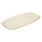 Serving dish Marl L35.5xW19xH1.5cm Melamine 2-colour Cream product photo