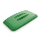 Lid for 60L container L50xW27xH57.5cm. Plastic Green product photo