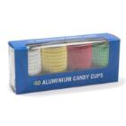 Aluminium Candy Cups Assorterede farver product photo