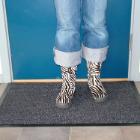 Mat Savanna L150xW90cm grey product photo