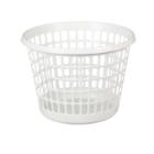 Laundry basket Tina Trolley round 32ltr white product photo