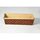 Kageform 263x80x70 mm Rektangul&aelig;r Brun/Guld product photo
