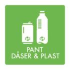 Pictogram PANT CANS & PLASTIC 12x12 cm product photo