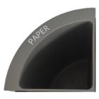 Sorting insert Paper 4 ltr grey product photo