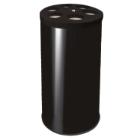 Waste container 70ltr black for collecting cups 6 holes of &Oslash;90mm product photo