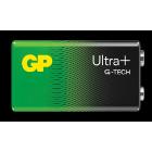 Battery GP Ultra Plus Alkaline 9V 1604AUP/6LF22 Bulk 20 pcs Nordic Ecolabel product photo