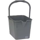 Bucket Minimop 15 ltr Square Grey product photo