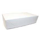 Cake box fold itself no. 4 high L290xW190xH75mm cardboard white product photo