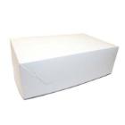 Cake box fold itself no. 2 high L230xW140xH75mm cardboard white product photo