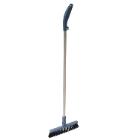 Brush floor complete with handle gray product photo