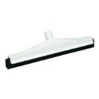Gulvskraber 40 cm uden Drejeled Gummi Sort/Hvid product photo