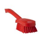 Brush Hand Stiff Short handle Red product photo