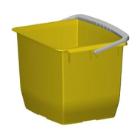 Bucket 13 ltr Square Yellow product photo