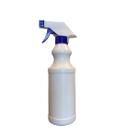 Sprayflaske 500ml med bl&aring; sprayer hvid product photo