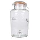 Glass container 6ltr &Oslash;19xW19xH33.5cm with tap for cold drinks product photo