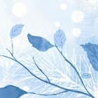 Napkin Duni L24xW24cm 3-layer 1/4-fold FSC Frosted Winter product photo