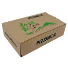 Pizza box TWK/242/E Calzone L27xW16xH7cm brown with print Pizzabox product photo