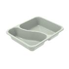 Bakke 2-rum C2227-2F rektangul&aelig;r L227xB178xH43mm 685/430ml CPET Evolve product photo