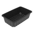 Plastbakke K81-75S Rektangul&aelig;r 2220ml L26.06xB15.96xH7.38cm 850 my PP sort product photo